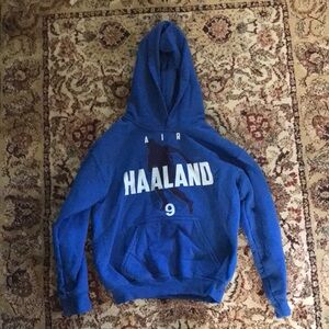 Kids Haaland hoodie size small